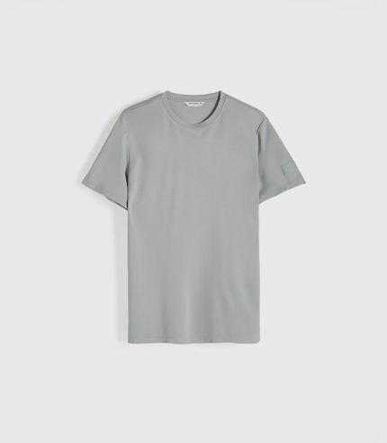 Regular fit T-shirt with appliqués